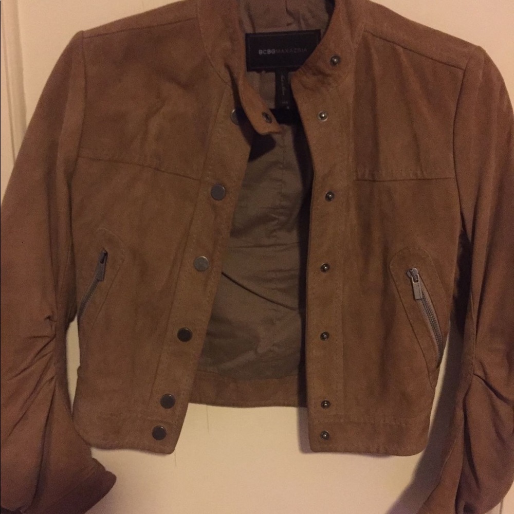 Bcbg Suede Jacket - image 1